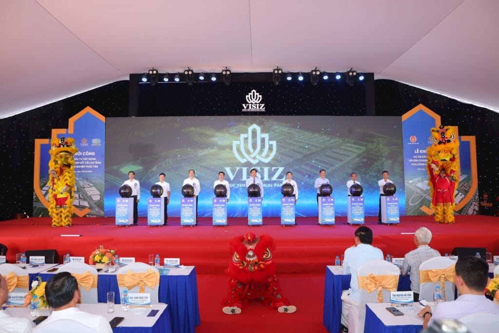 KCN Phúc Yên được đánh giá là một trong những dự án trọng điểm trong chiến lược phát triển kinh tế của tỉnh Phú Thọ. (Ảnh: thitruongtaichinhtiente.vn)